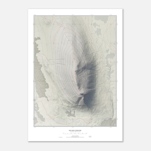 Heidalsmuen - 50x70 cm